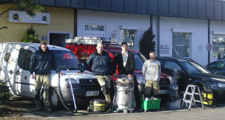 Mitarbeiter Gebäudereinigung